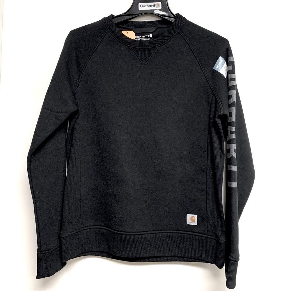 !SOLD OUT! Carhartt Women’s rlxd fit md-weight crewneck logo sweatshirt
